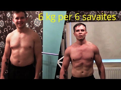 2 mėnesių svorio metimo rezultatai